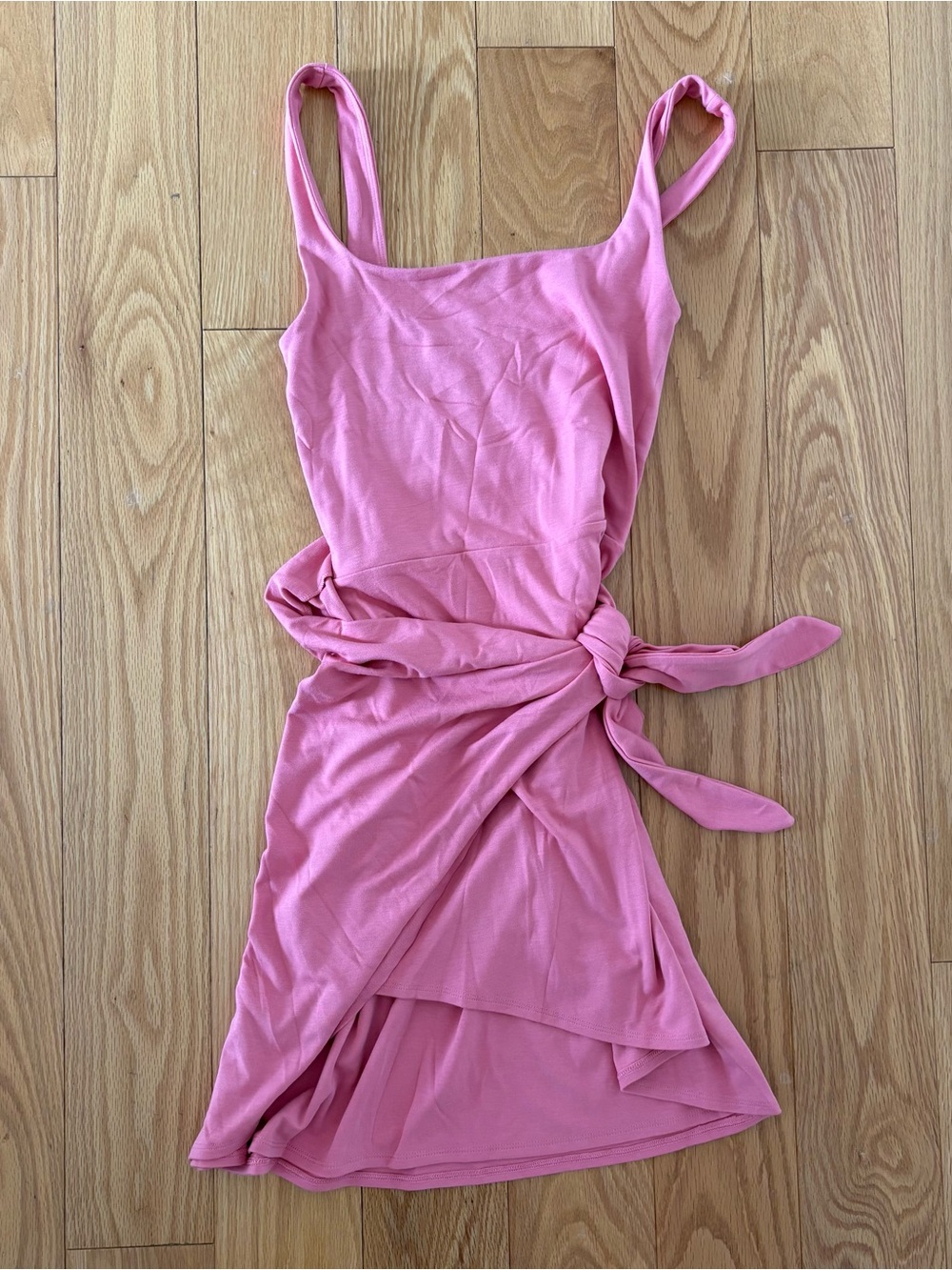Wilfred Saturn pink mini dress